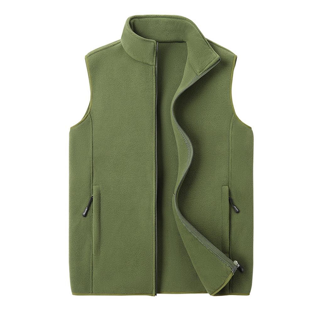 Autumn Fashion Plus Size Male Waistcoat Fleece Men's Lamb Cashmere Warm Sleeveless Coat Men Brand Clothing Winter Vest