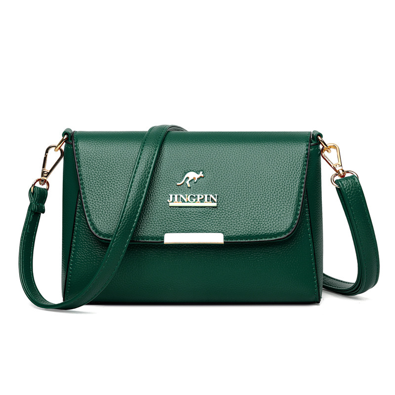 Women s bag new soft leather shoulder designer multifunctional women s crossbody bag simple and lightweight commuting single shoulder bag bag