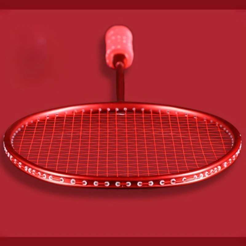 Ultralight professional 5U badminton racket carbon fiber badminton racket sports competition training racket up to 32 poundsW241221