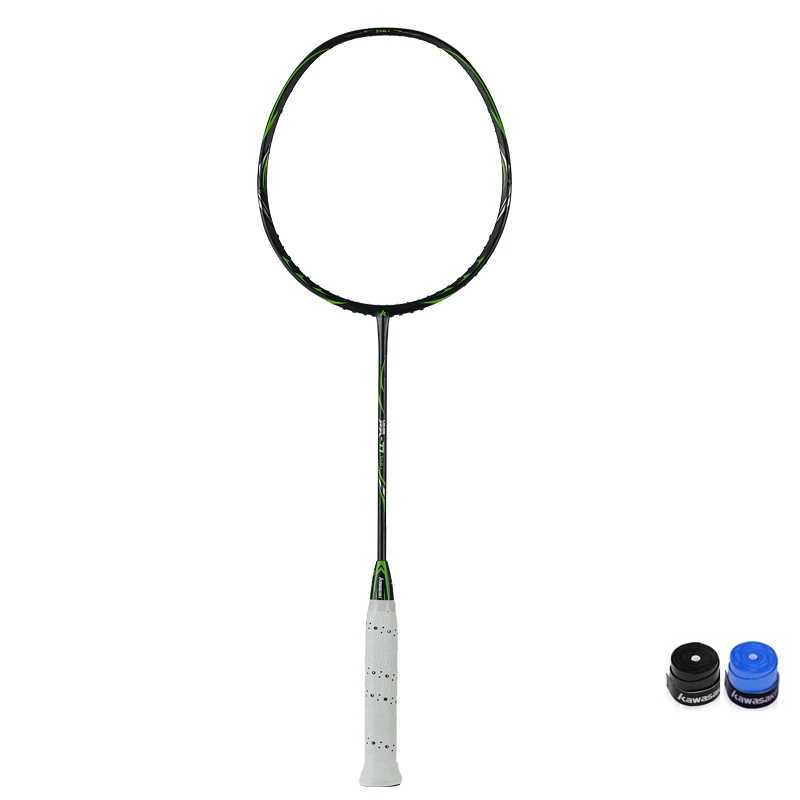 Kawasaki carbon fiber badminton racket Ninja 66 Pro tennis racket with free giftW241221