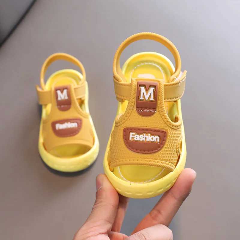 Sneakers Girls boys walking shoes cute letters baby sandals childrens outdoor shoes non slip shoes childrens soft soled shoes H241221