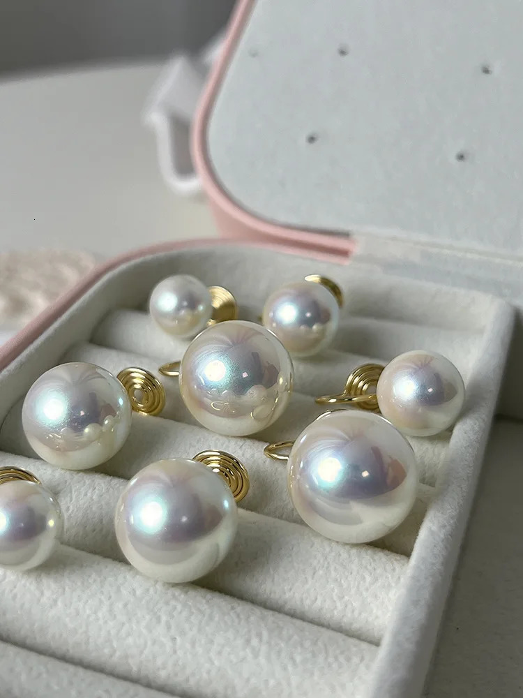 MOXI Vintage Mabel Pearl Ear Clip Female Mosquito Coil Earring Without Piercing Earrings Advanced Sense 241220
