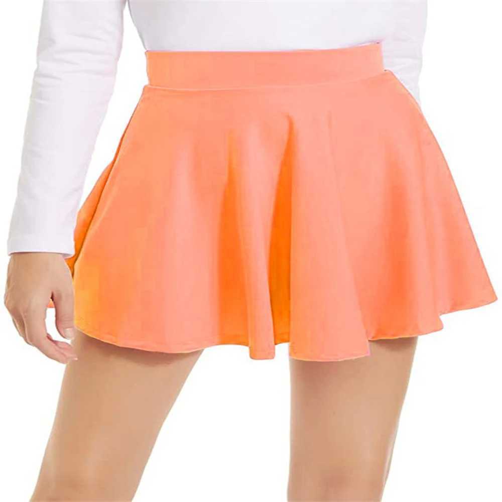 Summer Womens style Sexy pleated skirt Mini skirt Womens Fashion A-line vintage high-waisted skirtXJ241221