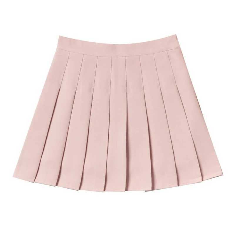 Spring Summer Korean Skirt Shorts Women High Waist Sexy Mini Skirt School Short Pleated Kaii Japanese Pink Skirt FeXJ241221