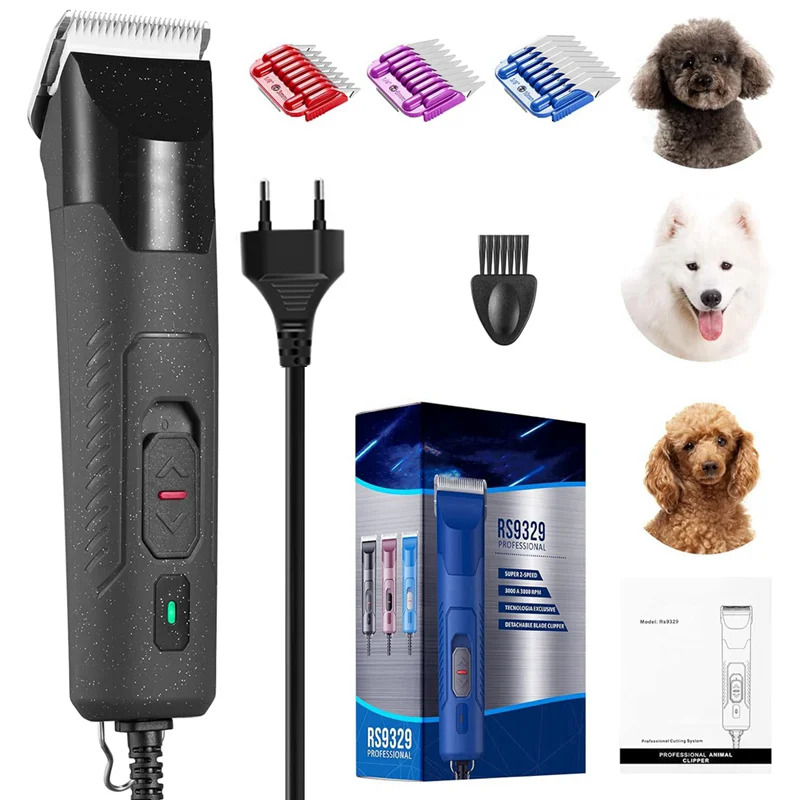 Professional Dog Grooming Electric Corded Clipper Super 2-Speed For Thick Heavy Coats,Dogs,Cats And Other Animal