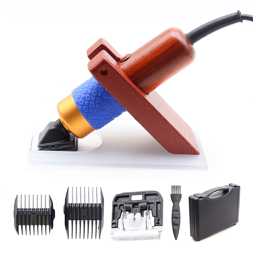 Electric Scissors Pet Professional Dog Clipper 200W High Power Trimmer Grooming Shaver Cat Cattle Mower Hair Cutting Hine AC