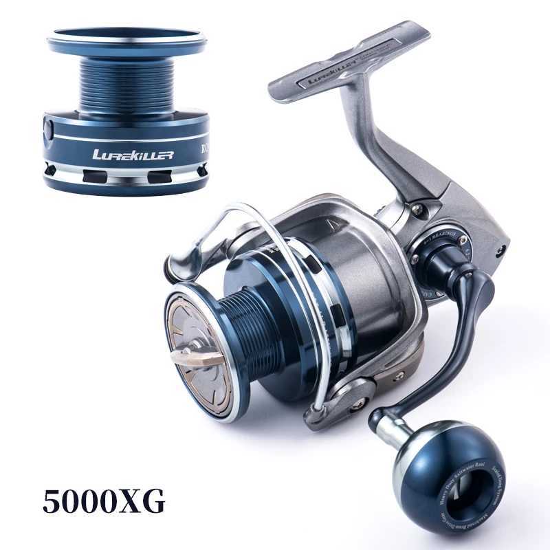 Baitcasting Reels JAPAN MADE LUREKILLER POWER METAL SPINNING JIGGING REEL ROCKMAN SW4000XG-10000HG SALTWATER FISHING REEL OCEAN SPIN BOAT REEL S241219