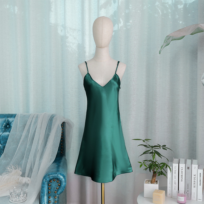 B932-Summer ladies knitted cotton pajamas ladies sleepwear