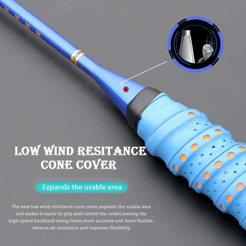 Super Light 8U 62g 00% carbon fiber badminton racket offensive racket professional training racketW241221