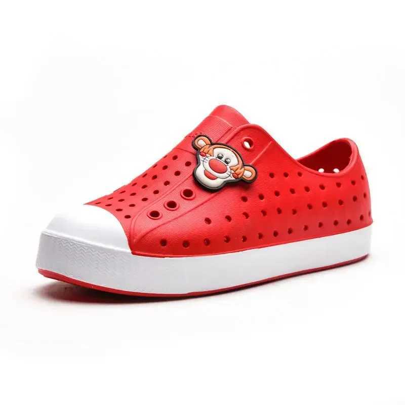 Sneakers Kids Cave Shoes Summer New Boys Girls Garden Clogs EVA Slip-On Sports Sandals Unisex Lightweight Outdoor Beach Water Shoes H241221