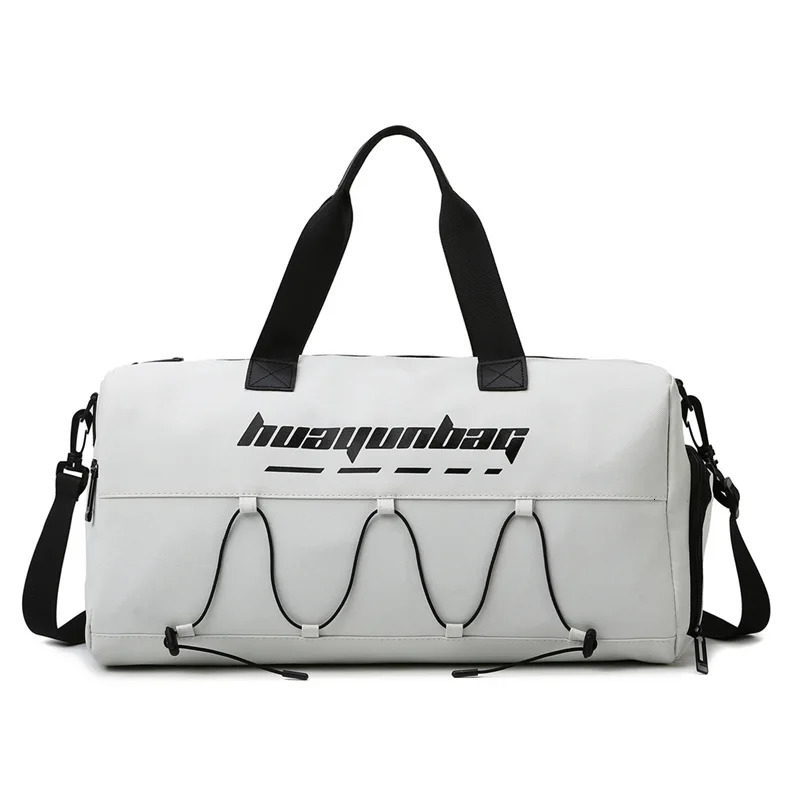 Womens gym sports bag portable handbag fitness travel bag weekend yoga shoe pocket womens shoulder bag outdoor bag mens bag 241220