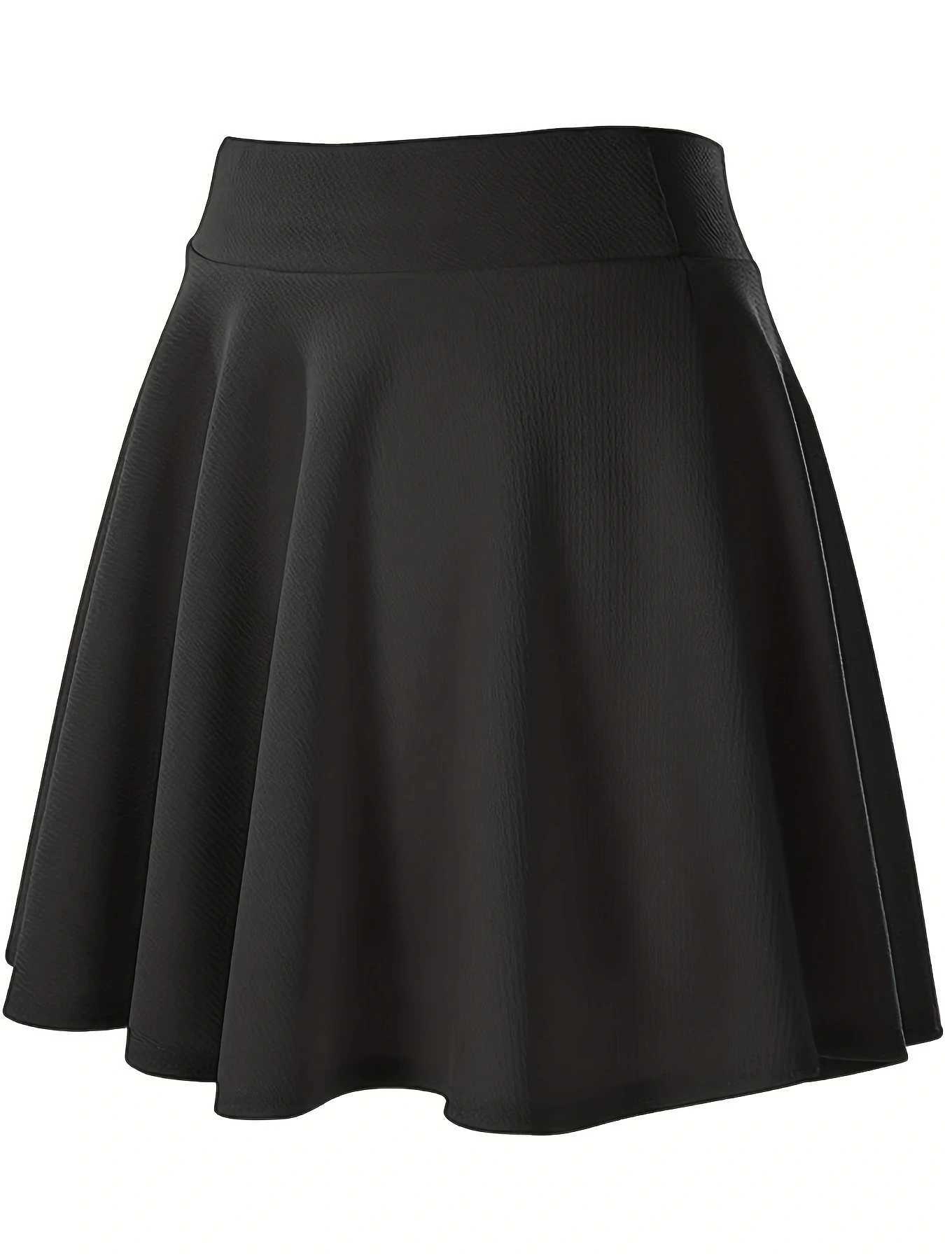 Black Women Pleated Skirts Summer High Waist Zipper Girls Dancing JK Mini Skirts Black Fashion dent A Line Faldas 2024XJ241221