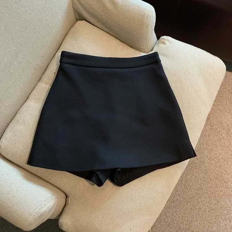 Jupe Faldas jer Moda 2024 Casual Black White Suit Mini Skirt Y2k Shorts Femme Korean Style Skirts For Women Short LazyXJ241221