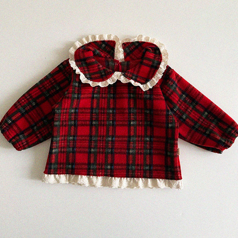 Girls' Korean Version Baby Set Thick 2024 Winter Clothing Children's Big Bow And Velvet Suspender Top F12.21-37.8