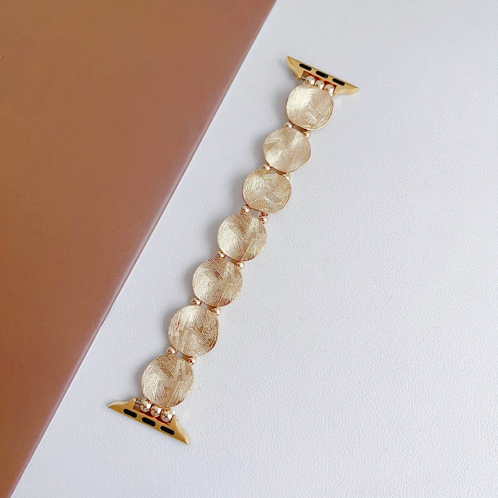 Woman Strap For Watch Band 44mm 41mm 45mm 40mm 42mm 49mm Fashion Gold Metal Bracelet For iWatch Series 9 8 7 SE 6 5 4 3 241220
