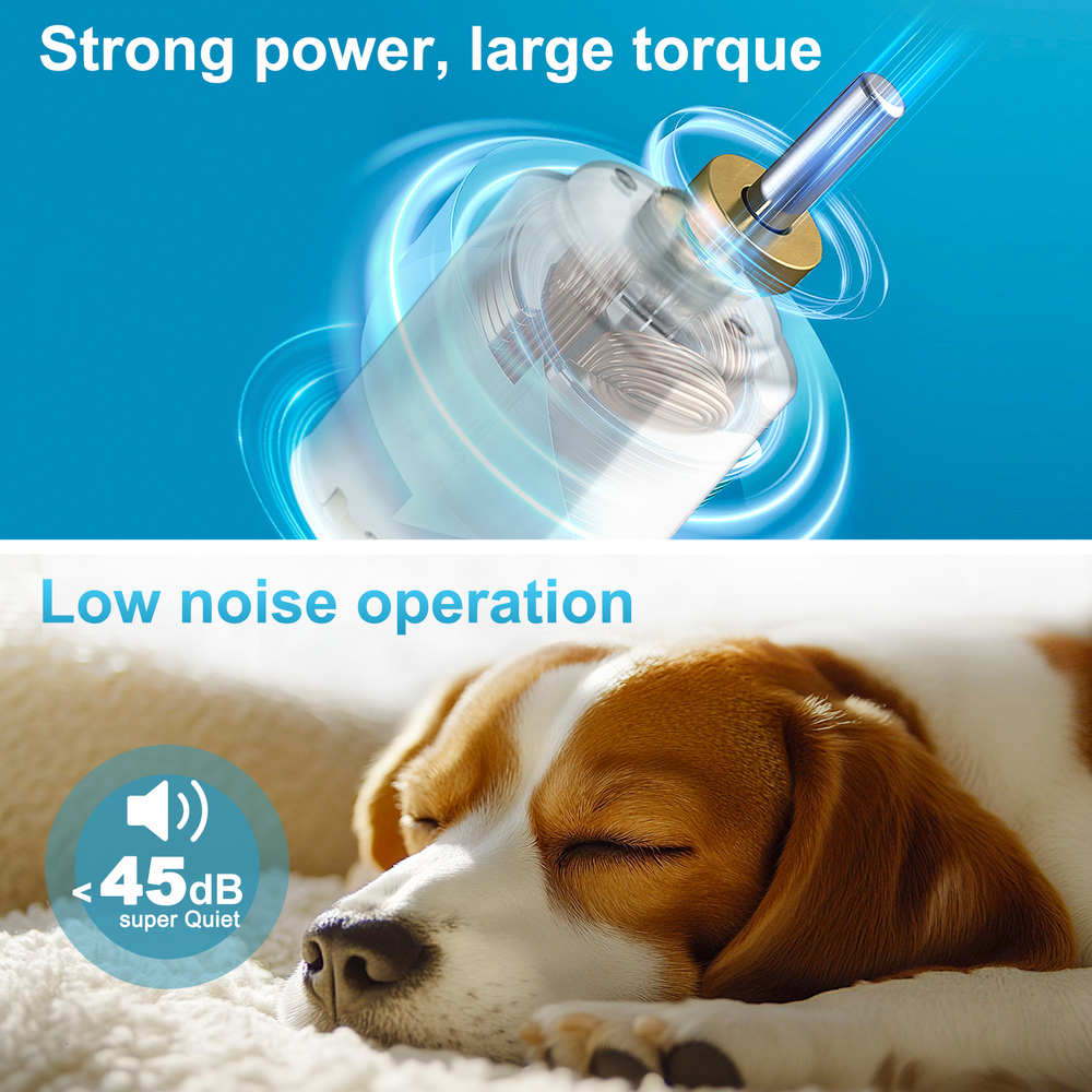Puppy Beauty Cut Hine Professional Dog Hair Clippers For Grooming Electronic With LCD Low Noise Trimmer For Pet Cat Dogs