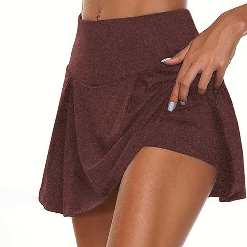 Tennis Skirt Casual Sport Shorts Skirts Running Shorts Women Summer Breathable Sweat Shorts Sexy High Waist Short Pant OutdoorXJ241221