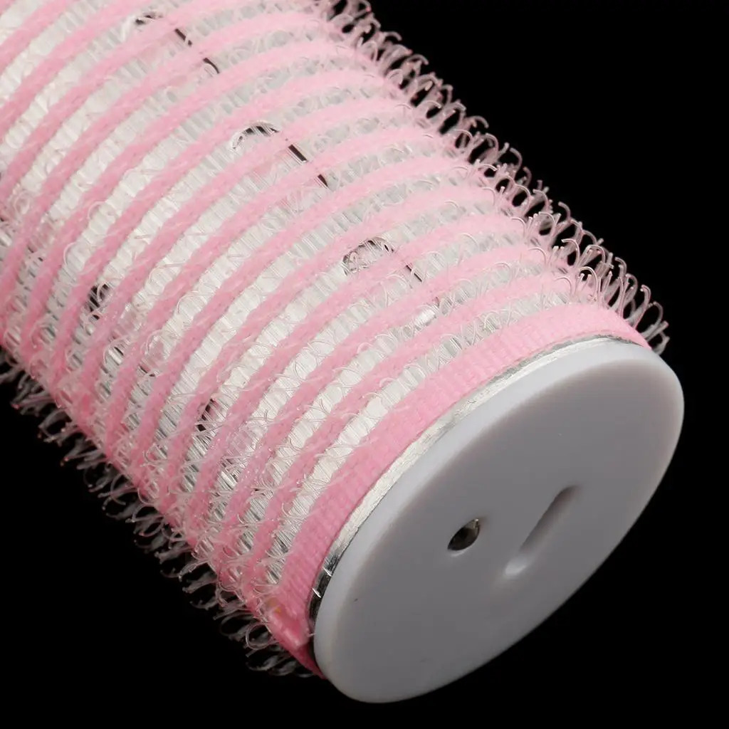 USB Rechargeable Double-deck Roller Hair Curler Clip Home Salon Clamp Pink 241220