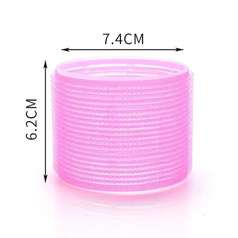6Pcs/lot Multiple sizes Hairdressing Home Use DIY Magic Large Self-Adhesive Hair Rollers Styling Roller Roll Curler Beauty Tool 241220