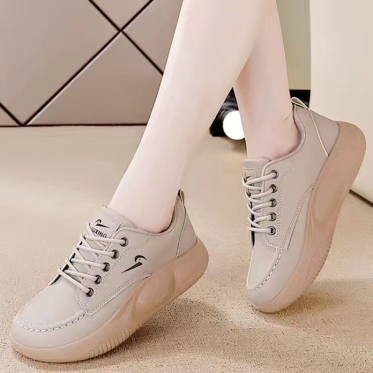 2025 free shipping Men's Shoe Breathable Thick Soled Casual Sneakers Outdoor Running Four Seasons New Tennis Men Soft Soles Comfort Male Sneakers