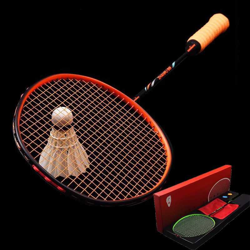 Hot type 0u ultra light badminton racket adult racket special high-quality carbon fiber racket for sports competitionsW241221