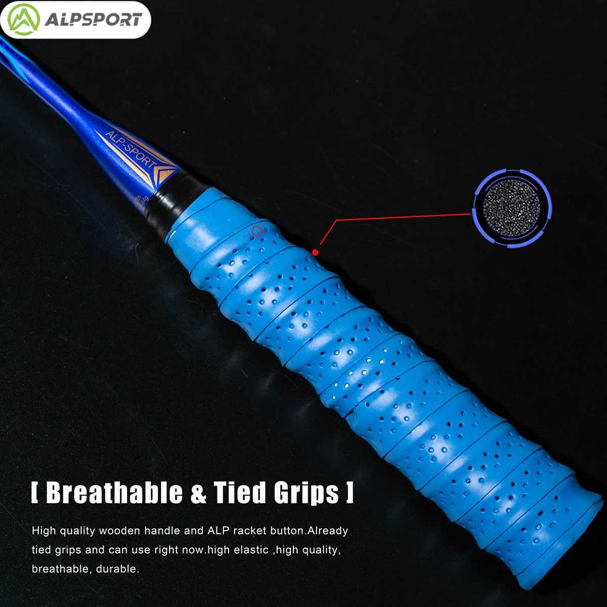 ALP BBQ3.0 8U racket T800 racket 62g ultra light G5 100% carbon fiber imported amateur mid to high gradeW241221