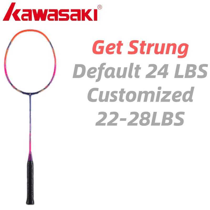 Kawasaki Badminton Racket Professional SuperLight 5U Offensive Type High Graphite Badminton Racket for Professional NeZha 35W241221