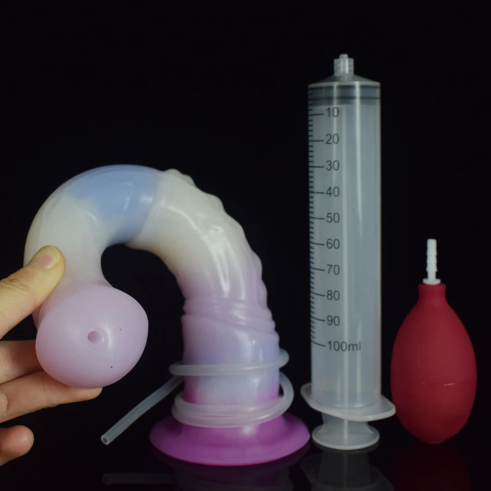 Animal Long Horse Dildo Wolf Dog Knot Squirting Ejaculation Fake Penis Anal Sex Toy for Women Vaginal G-spot Clitoral Stimulator 241220 - view 7