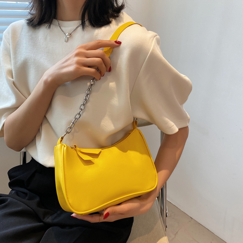 Spring New Casual Simple Western Designer Fashion Chain Small Women s Shoulder Bag Trendy Crossbody Bag bag