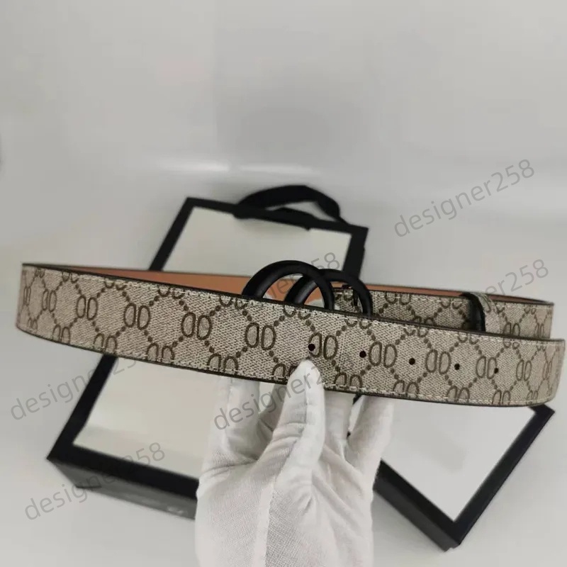 Designer belt men mens belt belts for women designer men belt luxury belt FashionGenuine Leather Letters Print Belt Unisex Golden Silver Buckle Designer belt