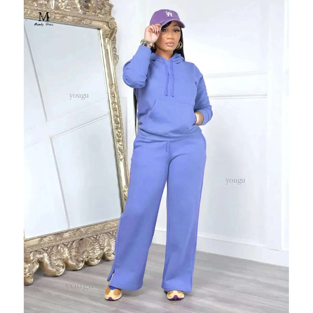 Activewear Women Fleece Tracksuit Hoodies Sweatpants Casual Sport Outfits Autumn Winter Sweatsuit 2 Two Piece Sets 240930