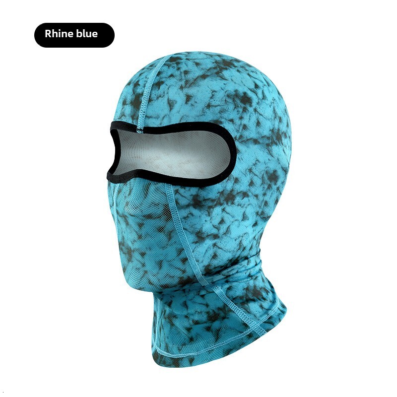 ddmyoutdoor Cycling sunscreen ice silk headgear outdoor anti-ultraviolet moisture-absorbing sweat-wicking face mask helmet lining non-displacement hea