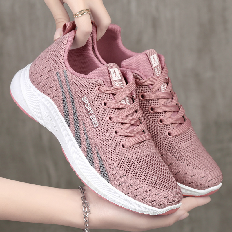 2025 free shipping Men Run Sneakers Lace up Walking Basketball Sports Road Running Shoes Student Casual Shoes size 36-41