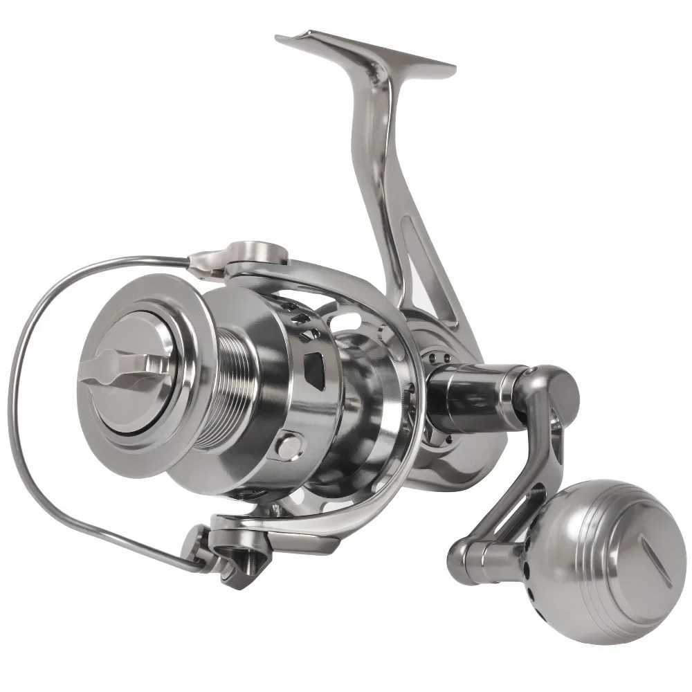 Baitcasting Reels CNC Machined Full Metal Spinning Fishing Reel Strong Drag Freshwater Saltwater Big Game Fishing 3000 to 6000 Long Casting S2412195