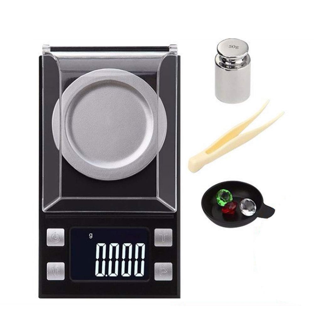 100g/50g/20g 0.001g Digital precision for Jewelry gold Herb Lab Weight Milligram Scale Electronic Balance accurate scale