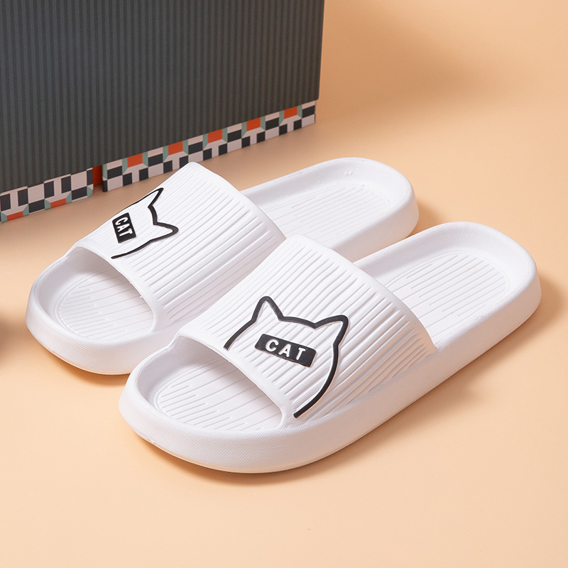 Men's Slippers Comfortable breathable Sandals EVA Fashionable slides Women's Slippers Indoor Breathable Couple Outdoor Leisure Flip Flops 36