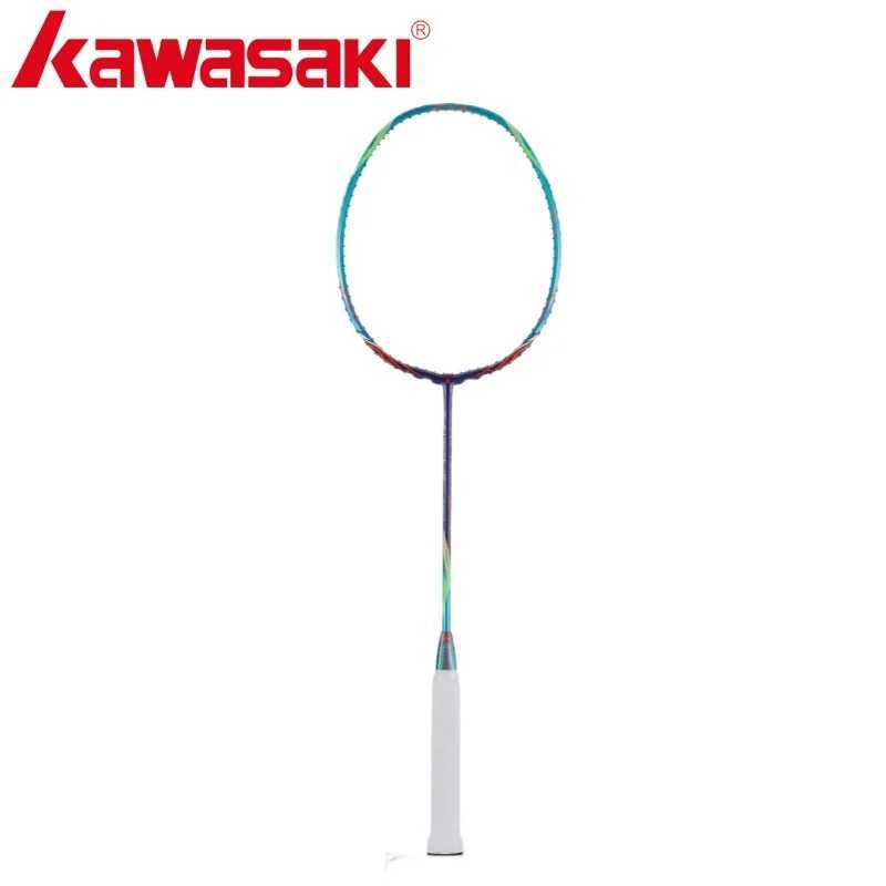 2022 Kawasaki Badminton Paddle Professional Attack Paddle 8-28LBS 00% Graphite Badminton Paddle T-JOIN POWER 4U PaddleW241221