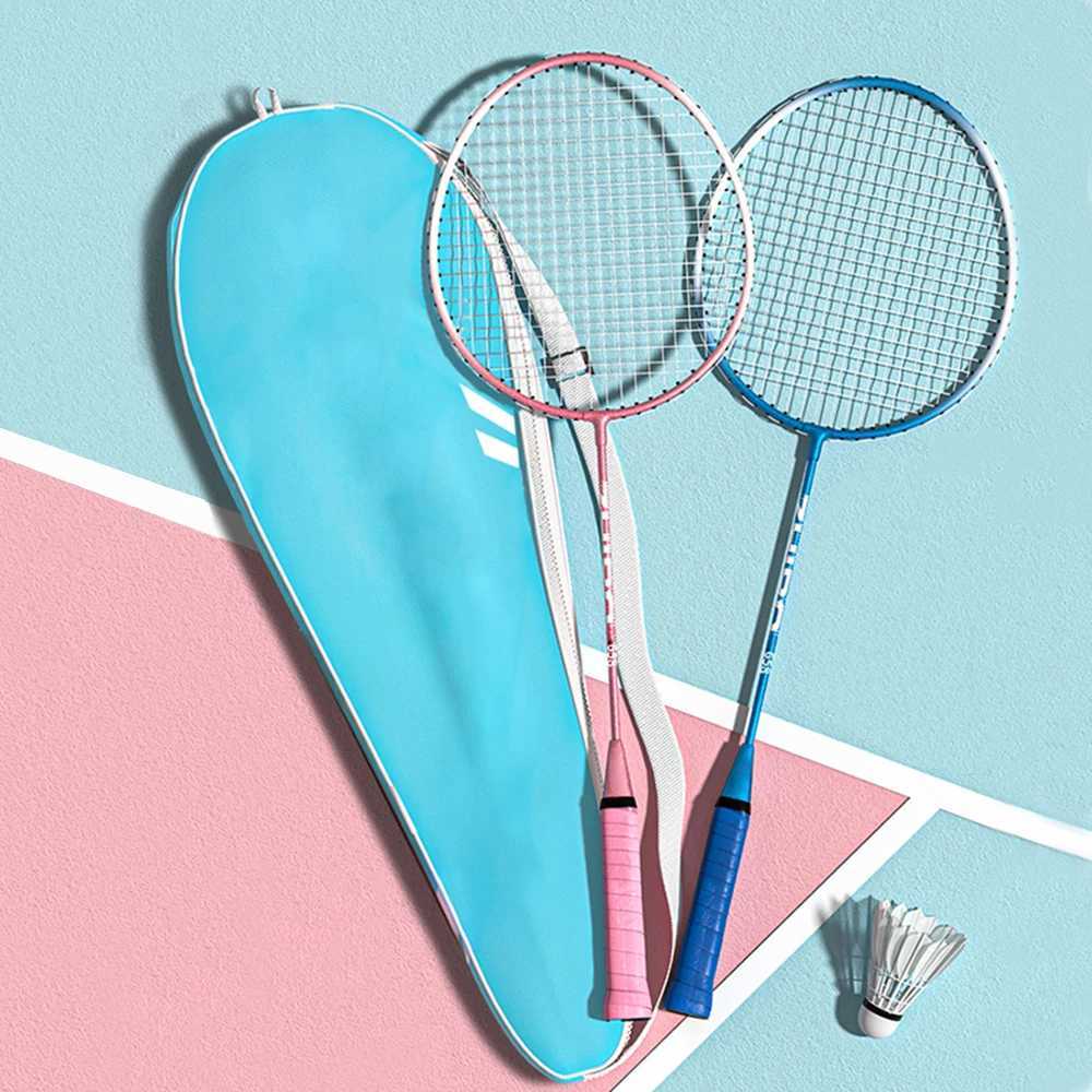 A racket set with a handbag for outdoor sports and fitness equipment. A lightweight racket suitable for beginnersW241221