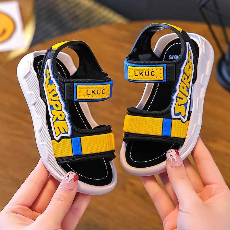 Sneakers Baby Sandals Girls Kids Shoes Boy Soft Sole Non-slip Summer Boys Girls Sandals Toddler Childrens Shoes 2-10 Years H241221