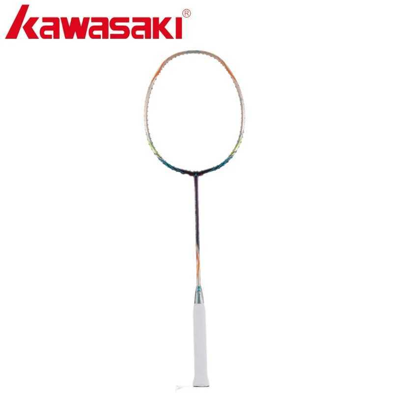 2022 Kawasaki Badminton Paddle Professional Attack Paddle 8-28LBS 00% Graphite Badminton Paddle T-JOIN POWER 4U PaddleW241221