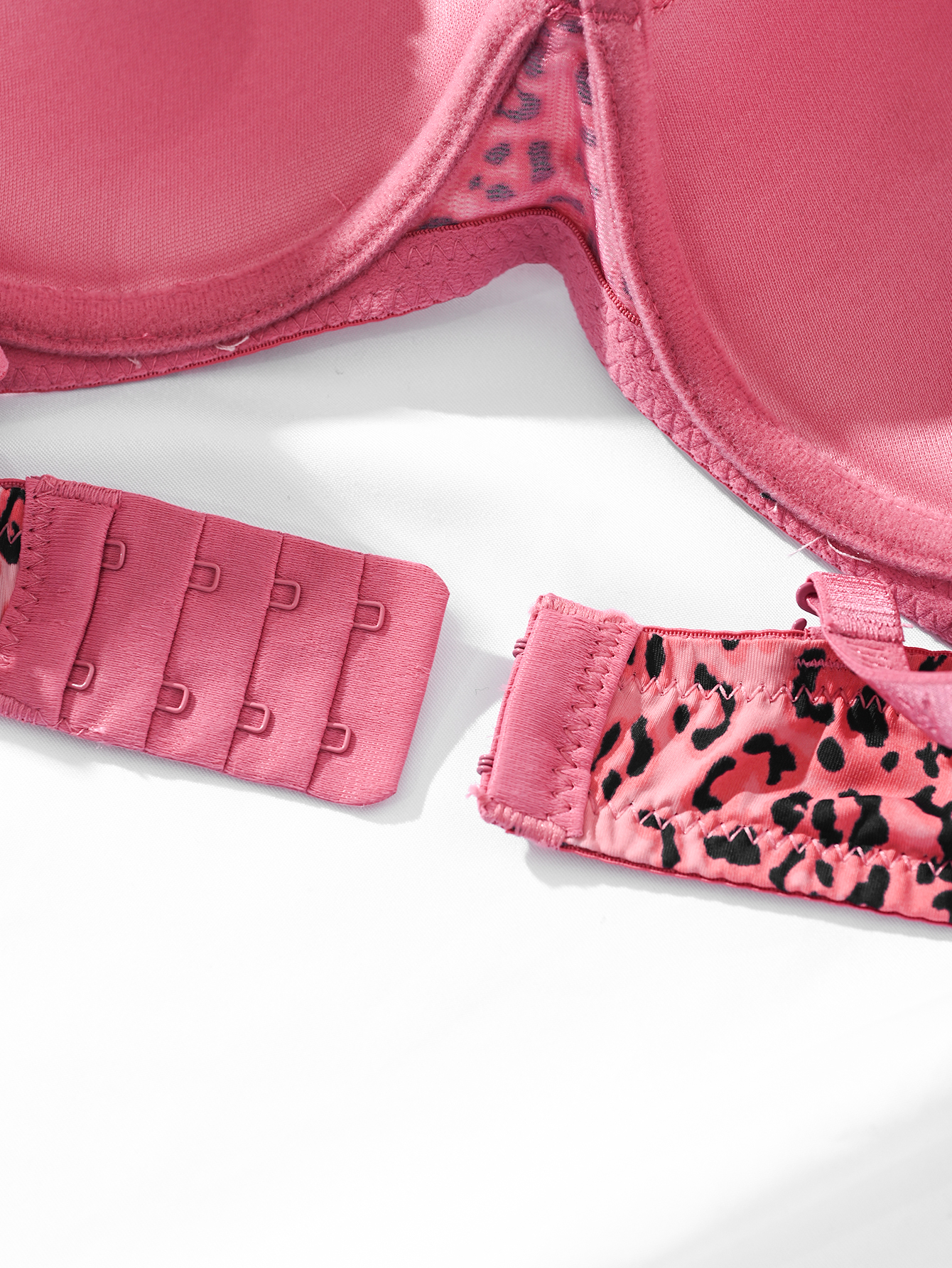 Diana Rose Leopard print Push Up Bra For Women With steel ring B Cup Bra Lady's Underwear High Quality