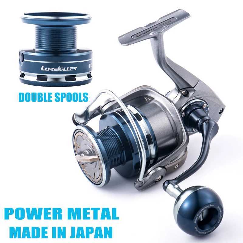 Baitcasting Reels JAPAN MADE LUREKILLER POWER METAL SPINNING JIGGING REEL ROCKMAN SW4000XG-10000HG SALTWATER FISHING REEL OCEAN SPIN BOAT REEL S241219
