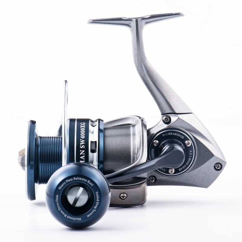 Baitcasting Reels JAPAN MADE LUREKILLER POWER METAL SPINNING JIGGING REEL ROCKMAN SW4000XG-10000HG SALTWATER FISHING REEL OCEAN SPIN BOAT REEL S241219