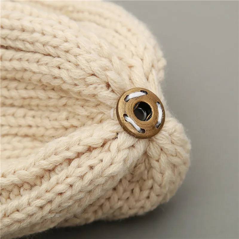 Xthree Real Fur Pom Poms Knitted Winter Hat for Women Hat Beanies Skullies Thick Female Cap Skullies Beanies 241214