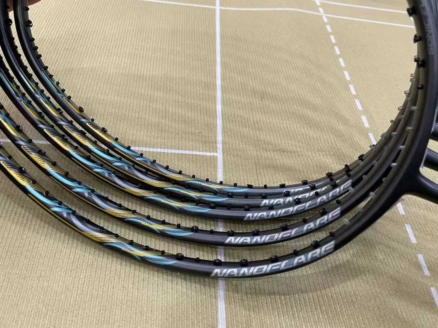 5U urltra light nf800lt professional badminton rack supports up to 35lbs without YY speed type rackW241221