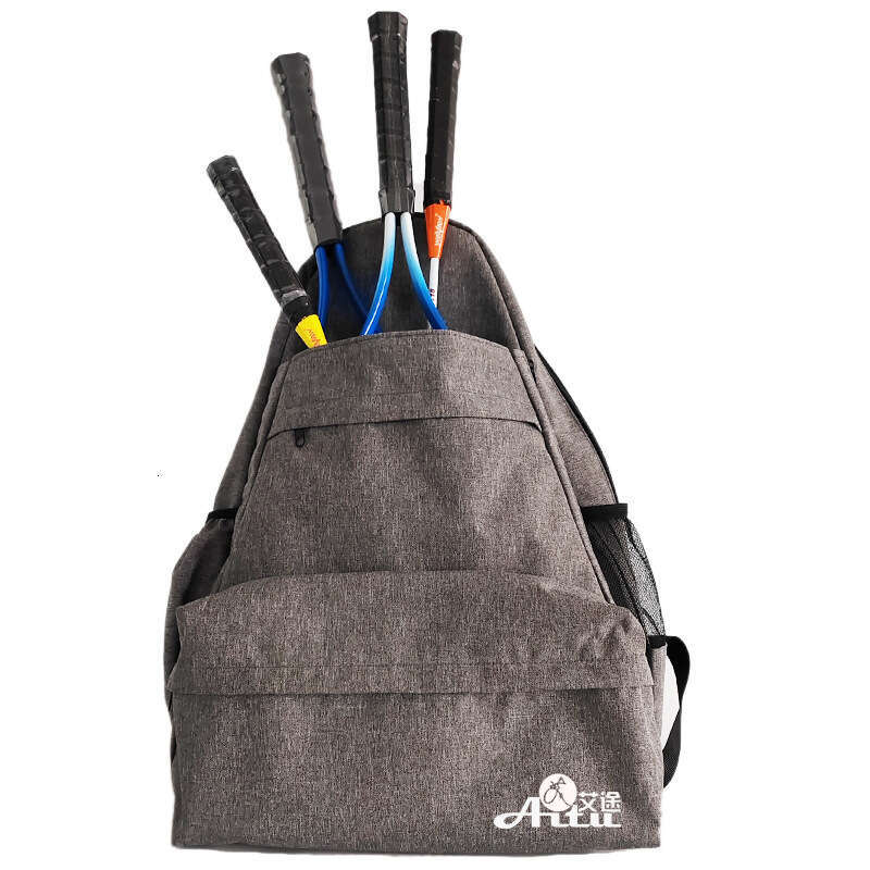 Professional Racket Backpack Training Men's And Women's Multifunctional Large Capacity Triangular Tennis Badminton Bag