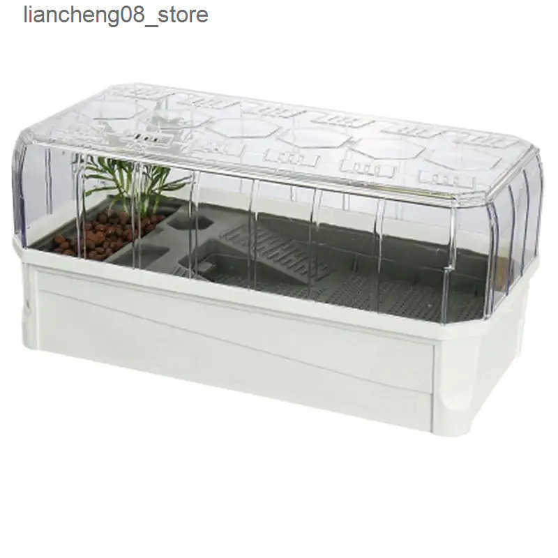 Other Pet Supplies Turtle Habitat Tank Multipurpose Habitat Tank for Tortoise White Turtle Tank Aquarium Tortoise Tank with Filter L240910