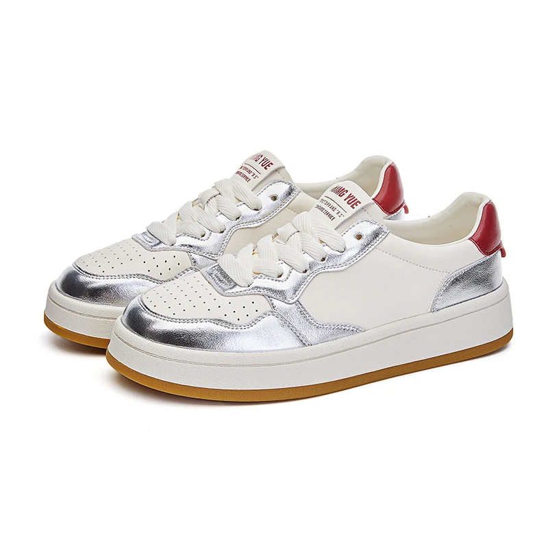 AIYUQI Women Sneakers Flat Bottom Female Skate Shoes Anti-slip Fashion Women's Shoes for Students