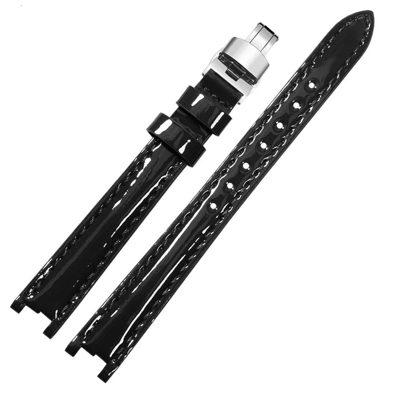 Genuine Leather Watch Strap for 1853 T094 Flamenco Series T094210 Soft and Comfortable Notch Womens Watch BAnd 12mm 241220