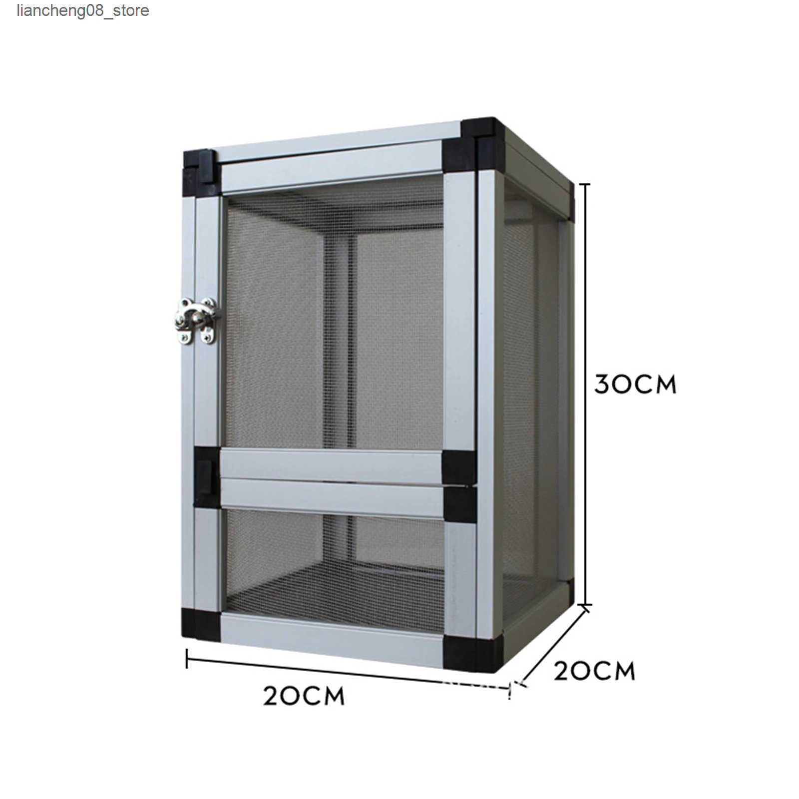 Other Pet Reptile cages reptile tanks breeding boxes reptile habitats transportation of frog pets air screen cages for giant bearded dragons and turtl